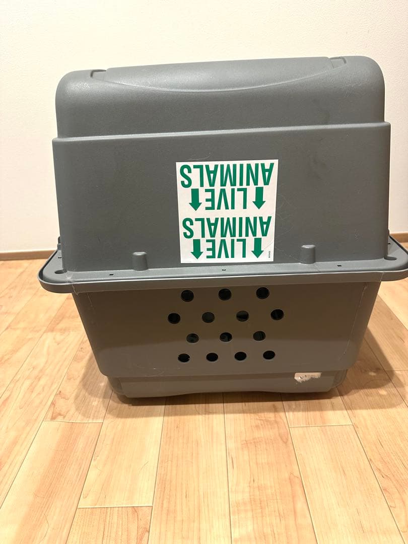 美品/犬 猫 ハード キャリーケース ハードクレート 飛行機輸送 車移動 ①