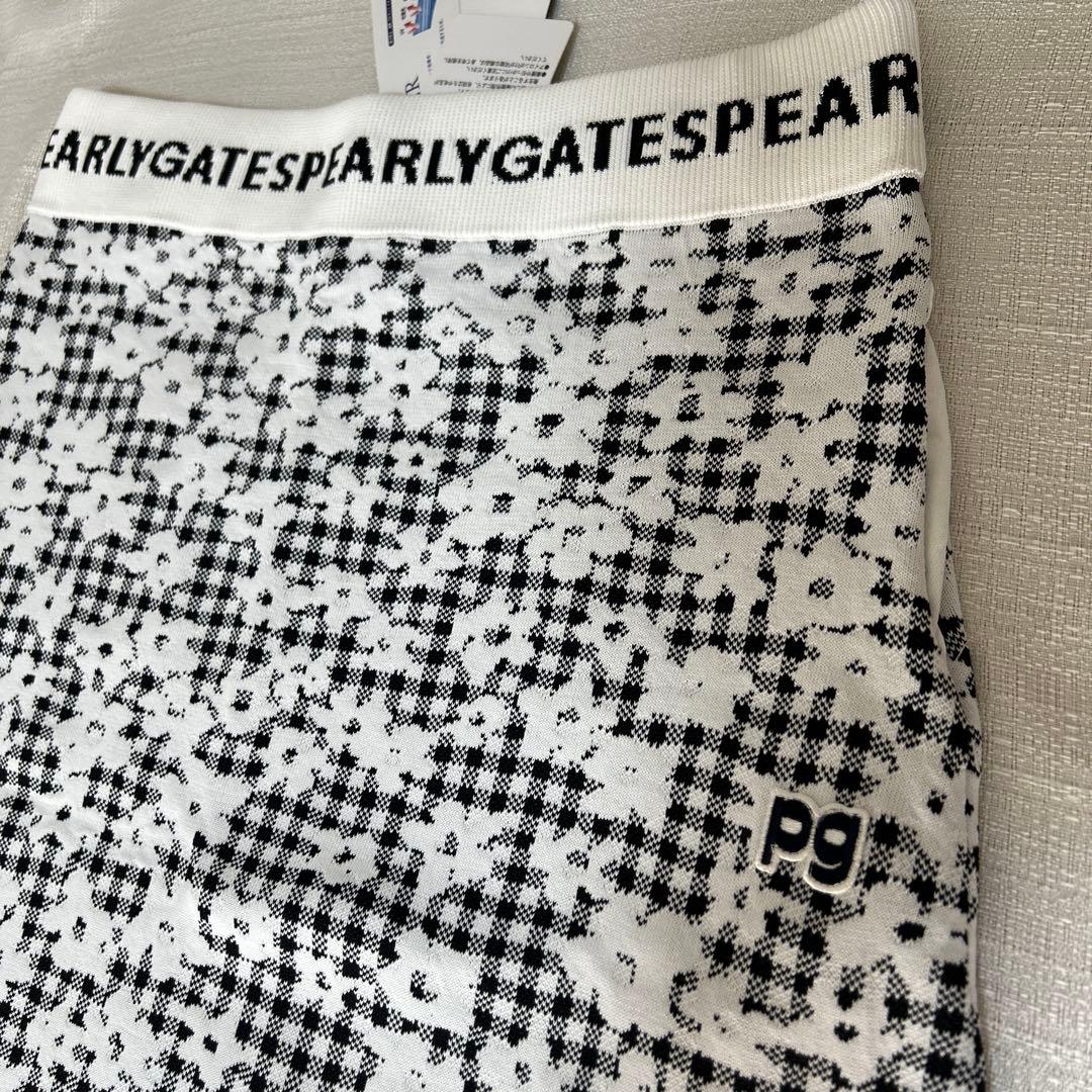 パーリーゲイツ ☆新品タグ付き☆レディース １(Ｍ相当)薄手ニットスカート