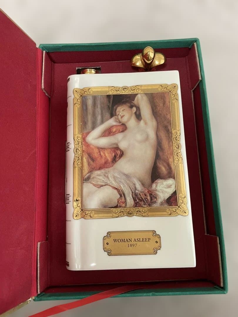 ルノワール WOMAN ASLEEP ブランデー瓶/リモージュ　空きボトル