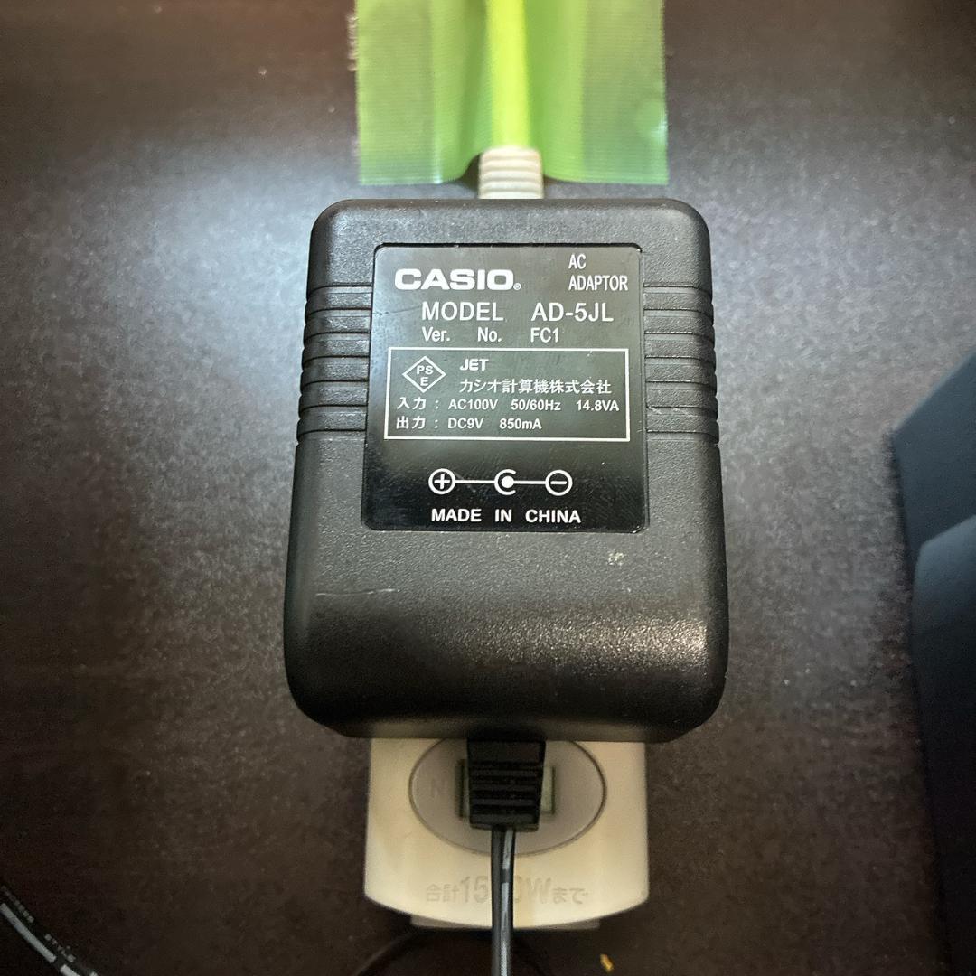 【美品】CASIO CTK-4000 電子キーボード本体 アダプタ 取扱説明書