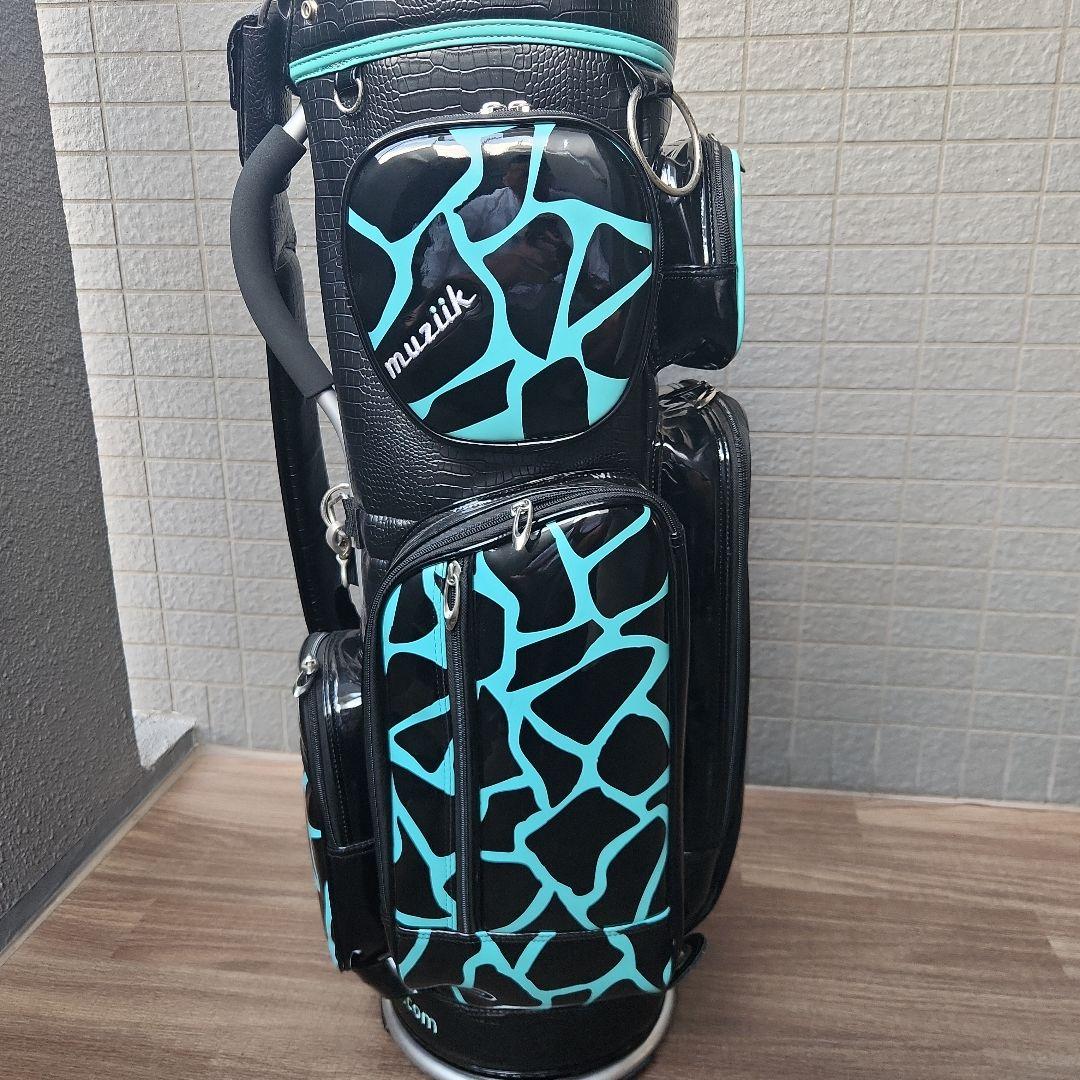 【はる】ムジーク LIMITED PIPE CART BAGキャディバッグ