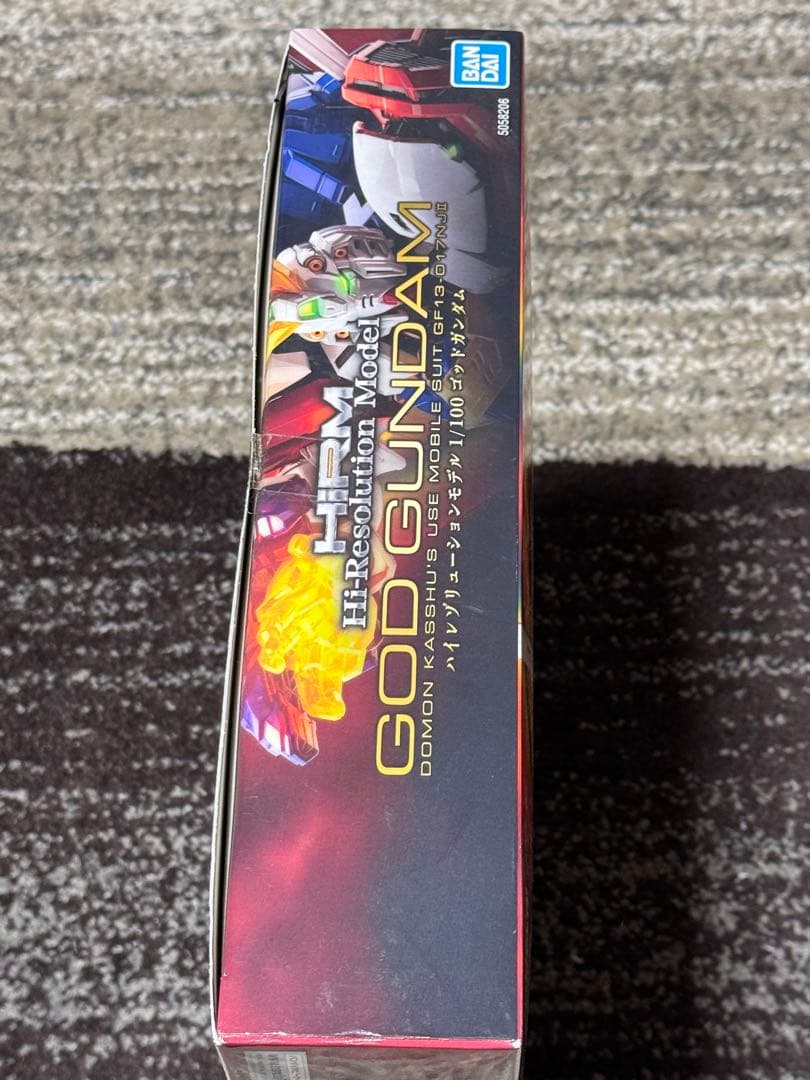 ハイレゾリューションモデル 1/100 ゴッドガンダム　新品未開封　Gガンダム