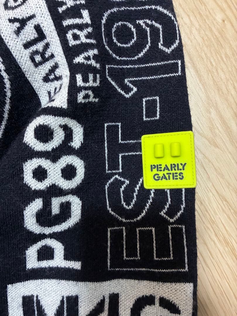 PEARLY GATES NewHistoryロゴ柄天竺×DIAPLEX