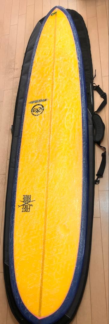 ハタサーフボード　ロングボード　シングルフィン9.3(ハードケース、カバー付)