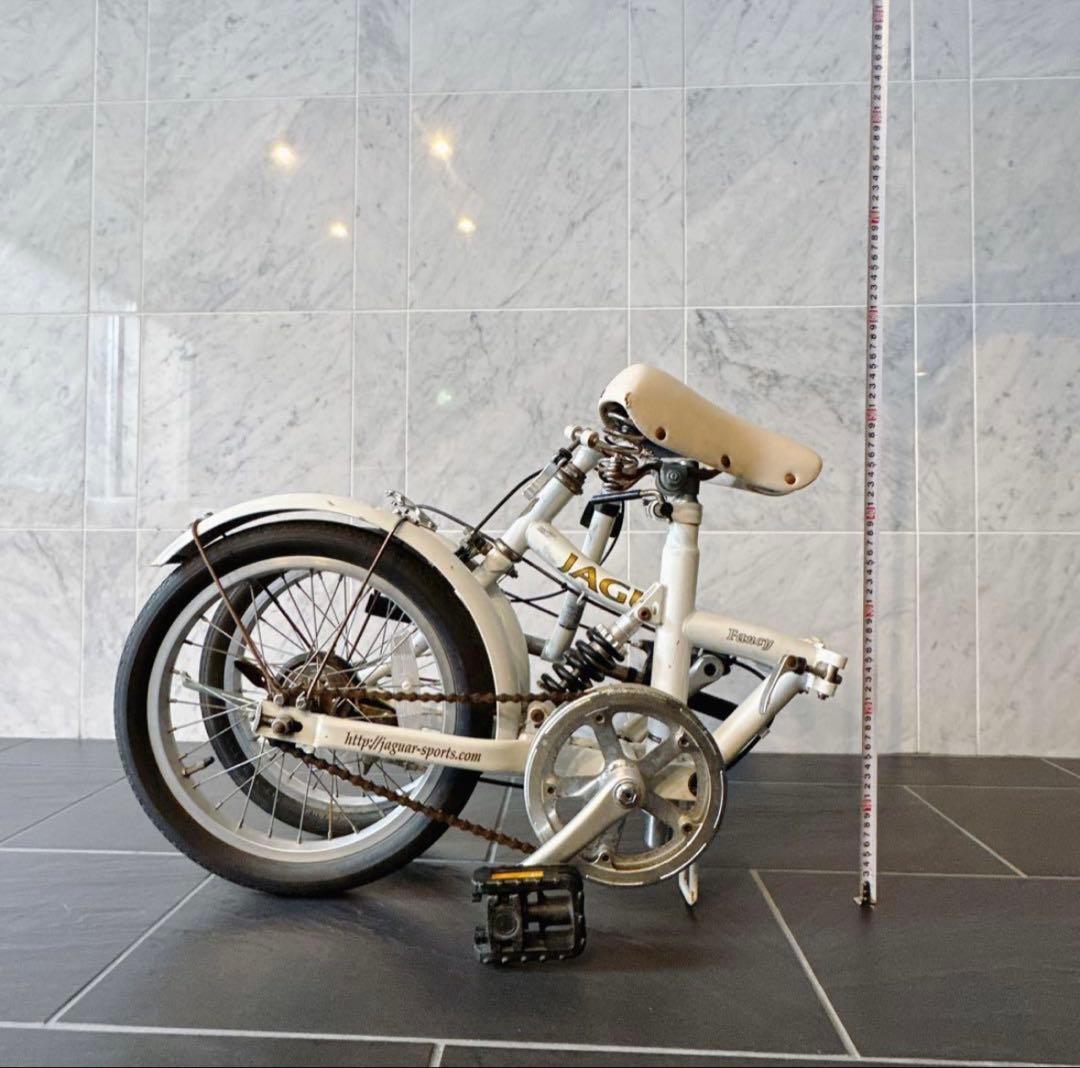 JAGUAR ジャガー 折りたたみ自転車 ホワイト
