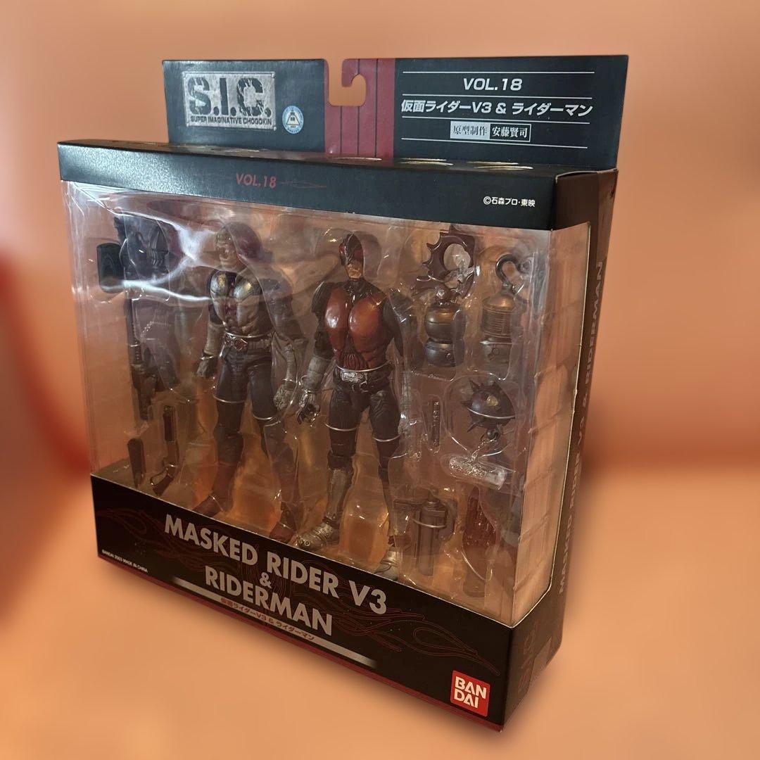 S.I.C. 仮面ライダー フィギュアセット（3体）