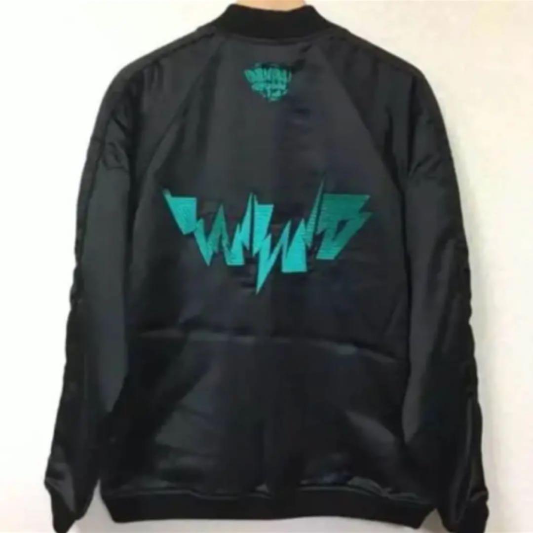 L ) 新品 未使用 でんぱ組 夢眠ねむ スカジャン ブルゾン ジャケット 緑