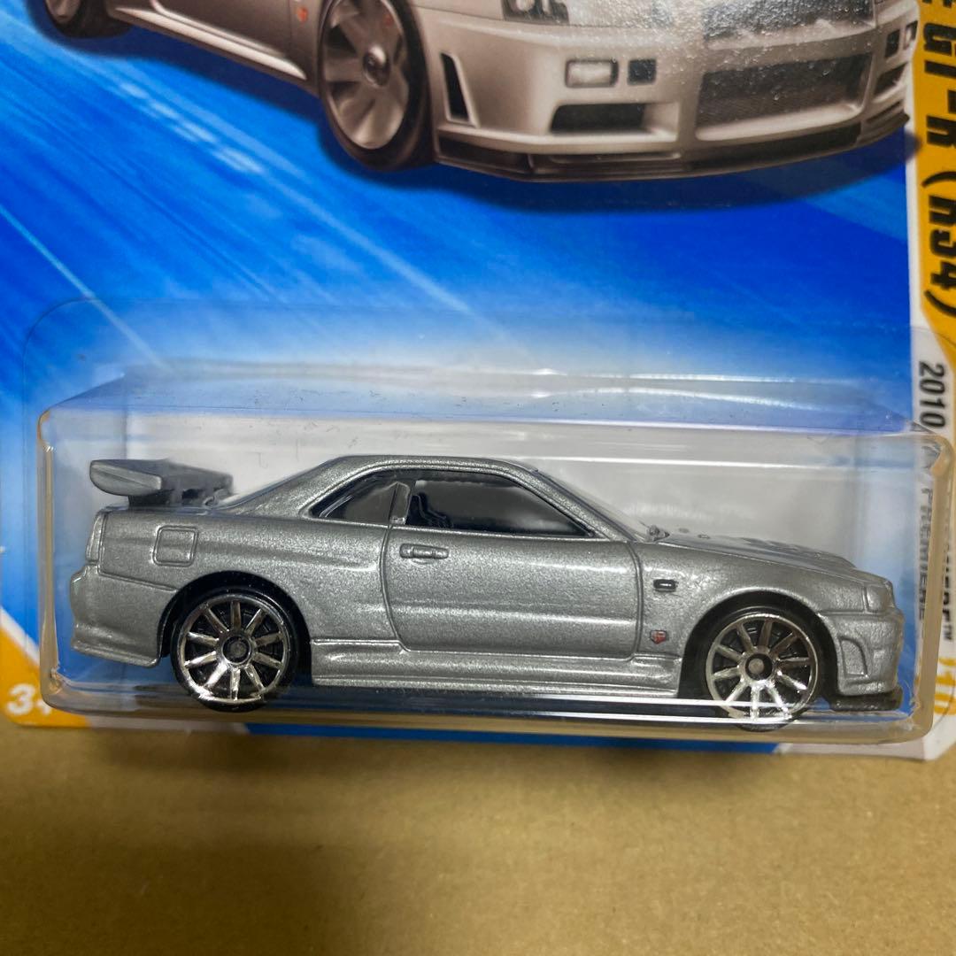 ミニカー Hot Wheels Nissan Skyline GT-R (R34)
