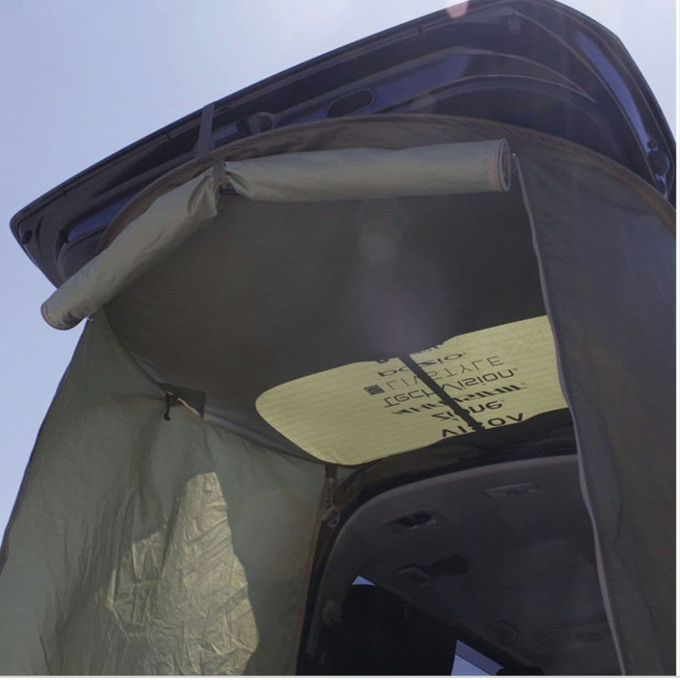 【美品】VISOA×LOGOS カージョイントタープ 槌屋ヤック ロゴス