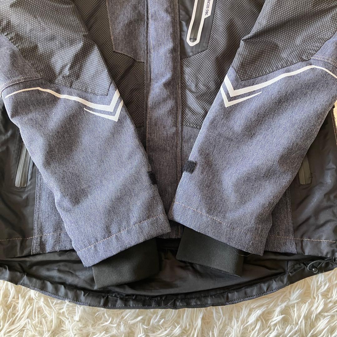 #W14✨ ワークマンイージス360°リフレクト透湿防水防寒デニム上下 Mサイズ