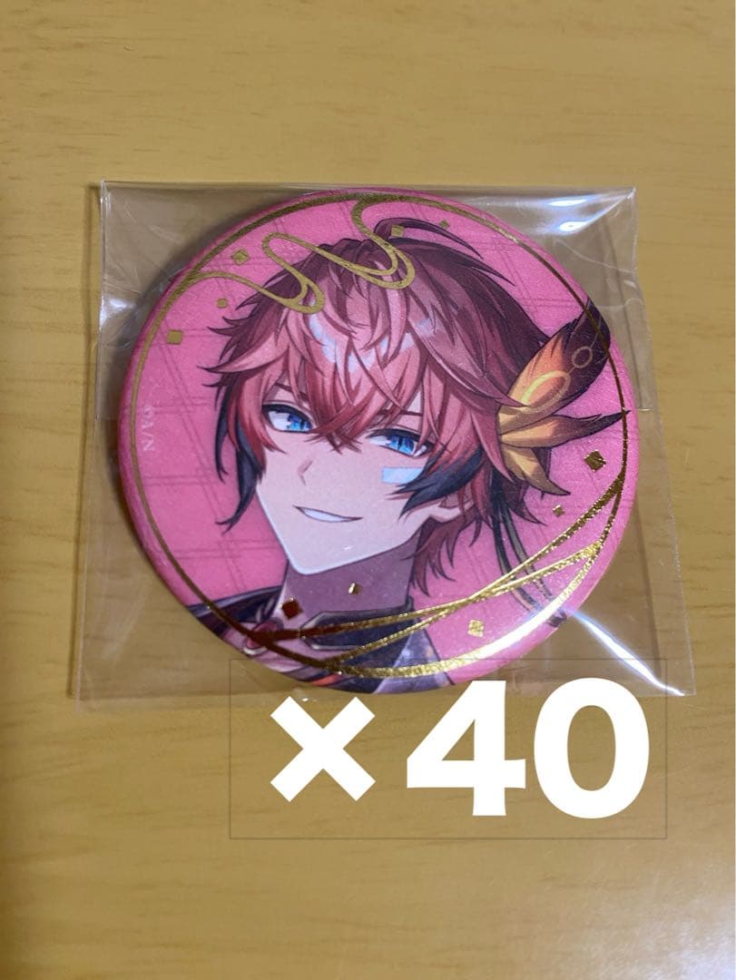 にじさんじ 妖怪万化 缶バッジ 赤城ウェン 和紙 オリエンス