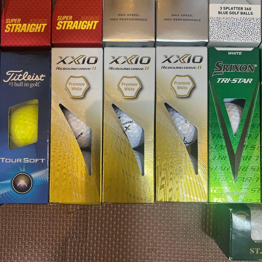 ゴルフボールセット24スリーブ➕1