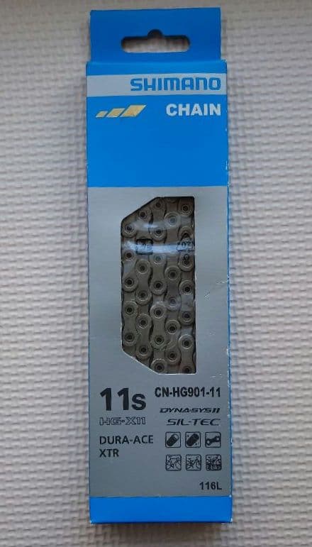 SHIMANO 11s CN-HG901チェーン CS-R9100スプロケット