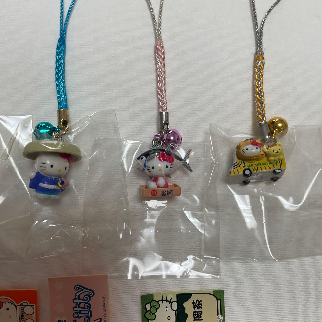 新品◆ハローキティ ご当地キティ 根付けストラップ 静岡 18個セット◆匿名配送