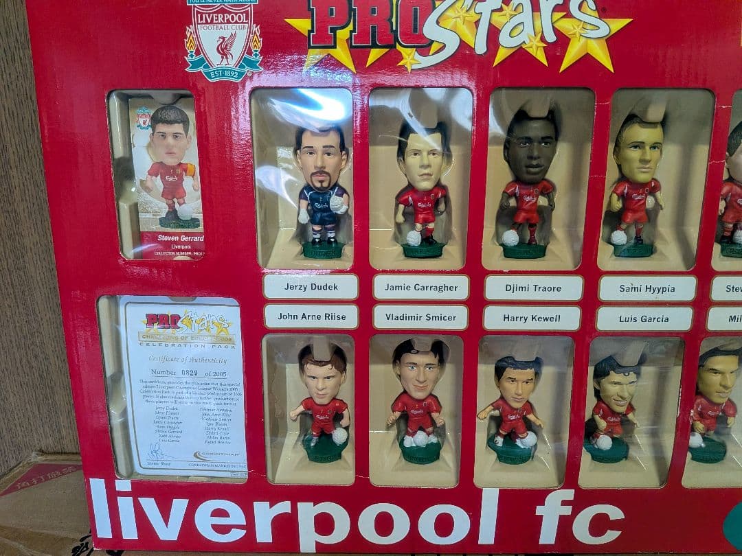 プロスターズ　リバプール　セレブレーションパック　16体セット　04-05
