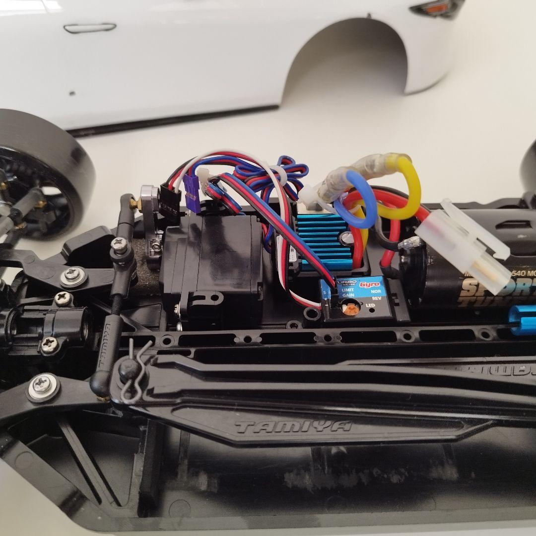 タミヤ　TT-02 2駆コンバージョンキット　マツダ3 ドリフト　カスタム