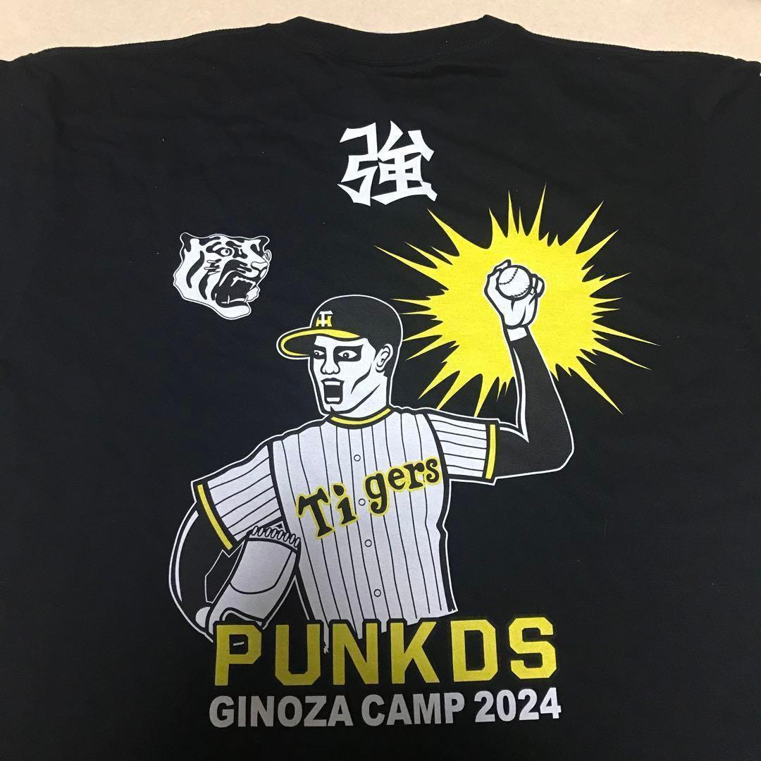 punkdrunkers XL パンクドランカーズ 阪神タイガース tee 黒