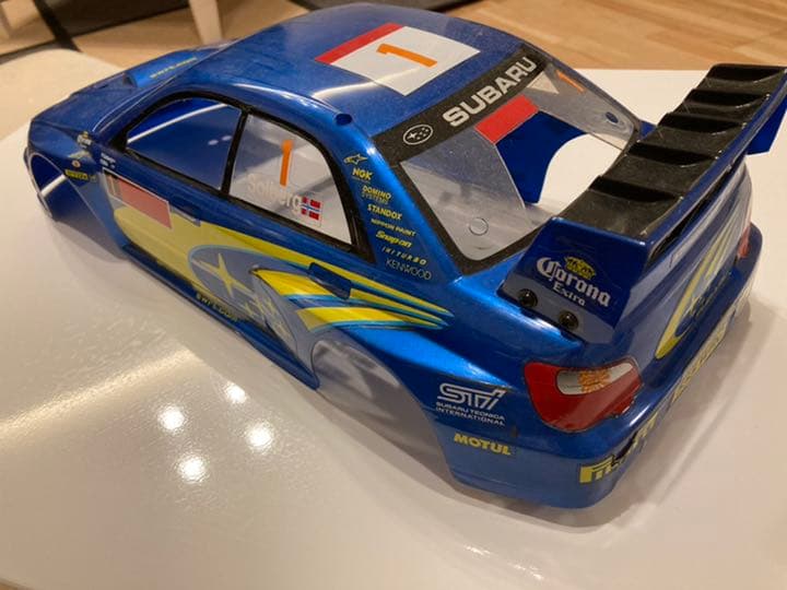 【美品】ラジコン　タミヤ　インプレッサ　WRC STi ボディ