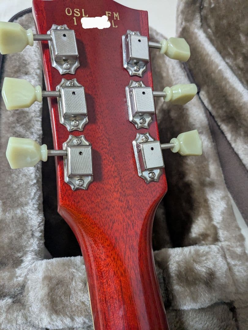 crews OSL FM L crews製セミハードケース付き レスポールタイプ