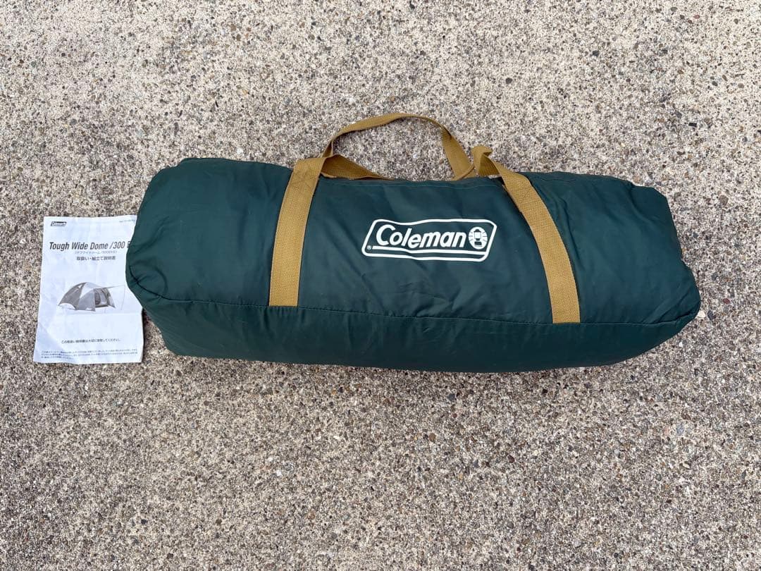 d*3様 【ジャンク】Colemanコールマンテントタフワイドドーム/300EX