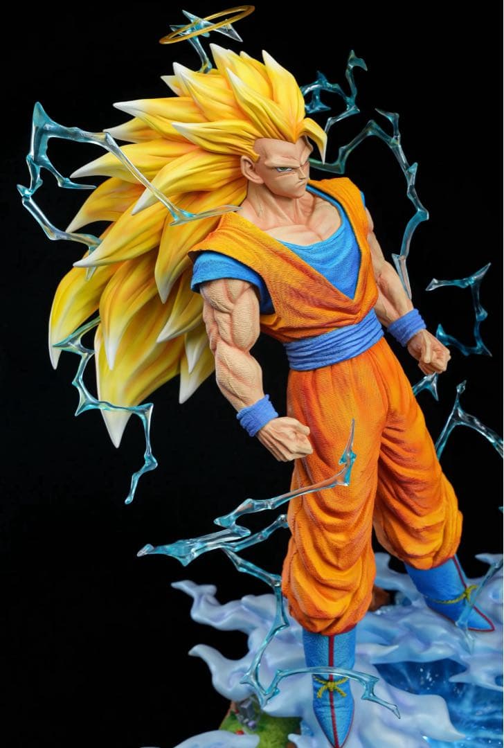 ドラゴンボールガレージキット　超サイヤ人3孫悟空　レジン スタチュー フィギュア