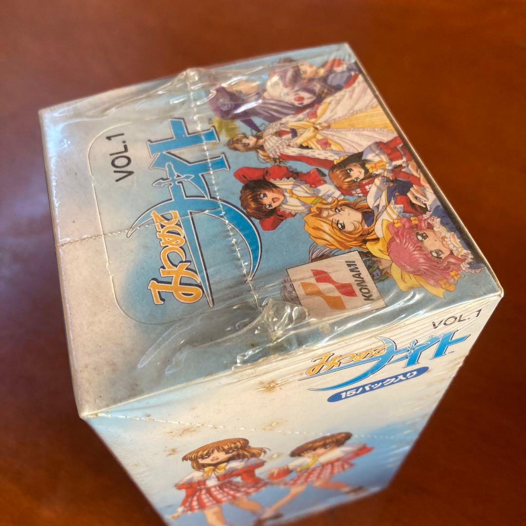 未開封品 みつめてナイト コナミコレクションカード 15パック入り