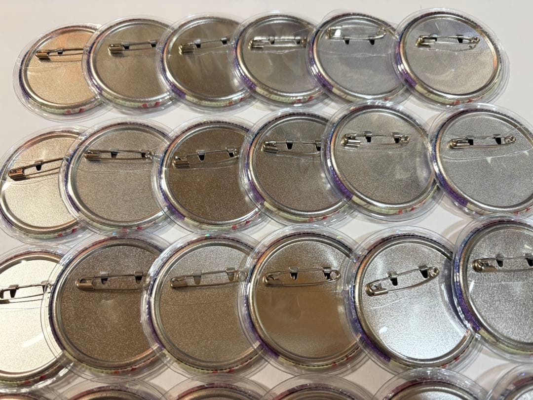 プロセカ 青柳冬弥 グリッター缶バッジ グリ缶