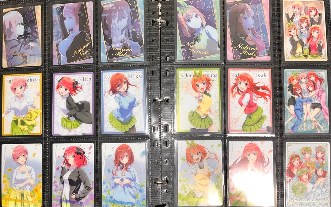 五等分の花嫁　ウエハース　カード