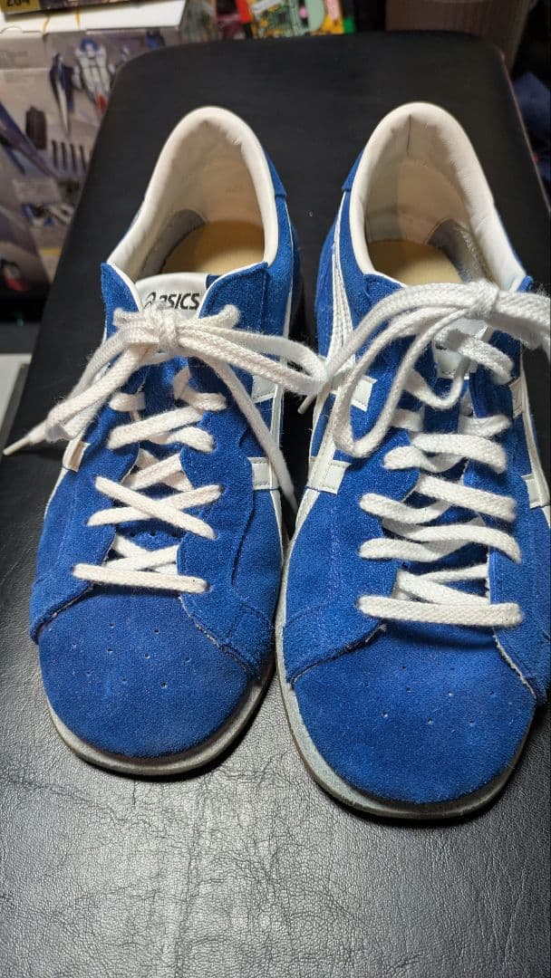 アシックス ウエイトリフティングシューズ 青/白25cm