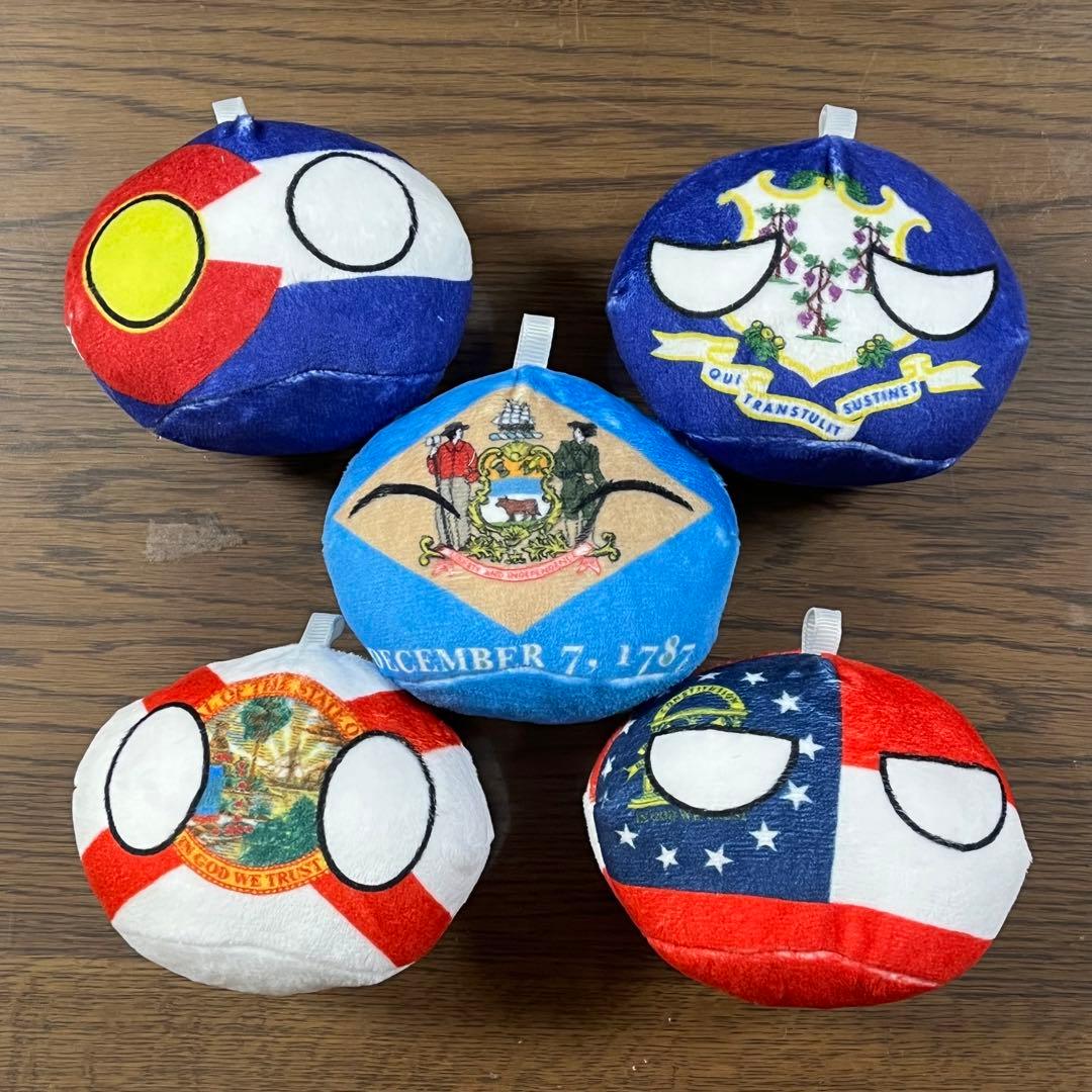 ぬいぐるみ Polandball plush dolls All USA
