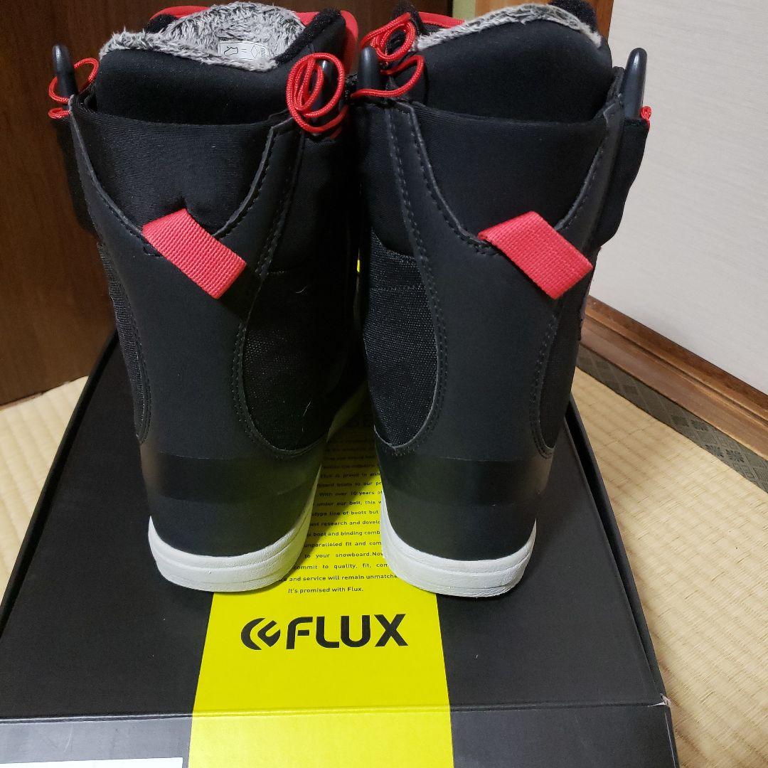 FLUX GT-SPEED スノーボードブーツ ブラック/レッド 23.5