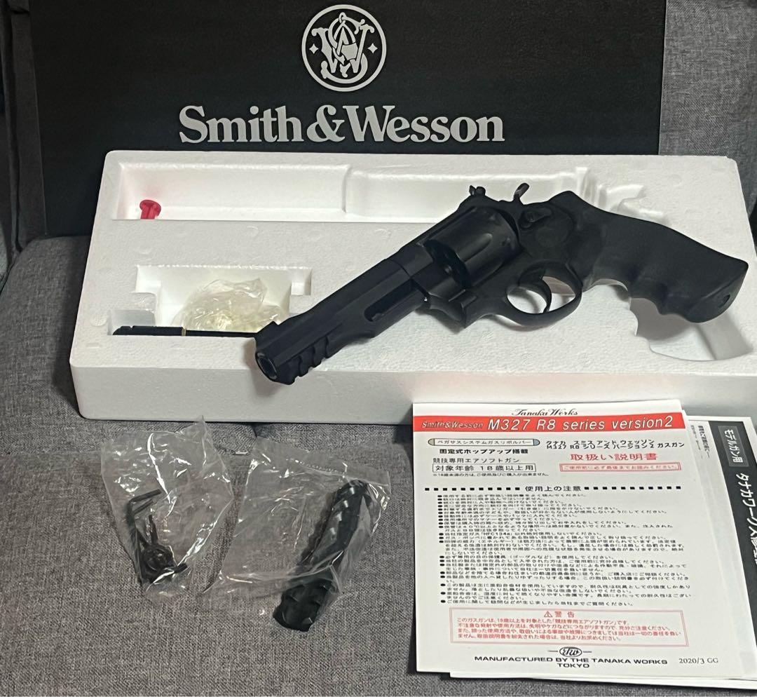 タナカ　ガスガン m327 リボルバー　東京マルイ　ドットサイト付き