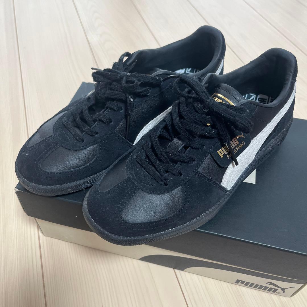 プーマパレルモ　黒