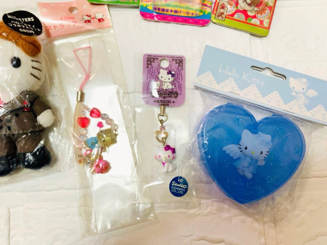 ☆レア☆ ハローキティ ぬいぐるみ　ストラップ　メモ　ポストカード等　20点