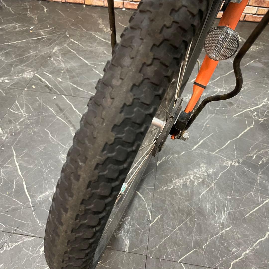 【102】電動自転車YAMAHA PAS Babby オレンジ 20インチ