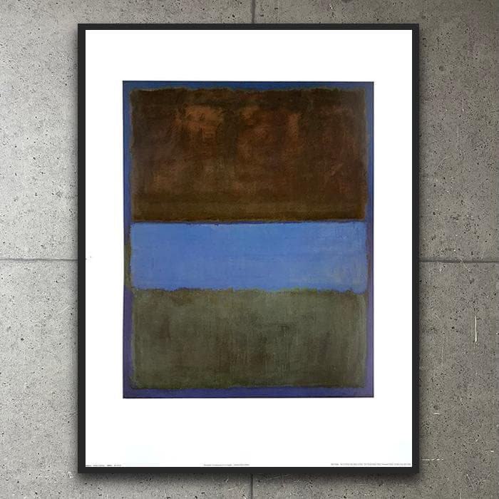 額装品/No.61（マーク・ロスコ）/アートポスター/モダンアート/抽象絵画