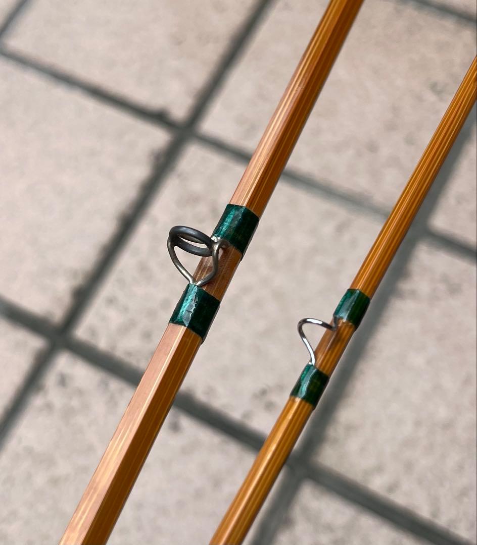 と*も様 自作バンブーロッド　中古