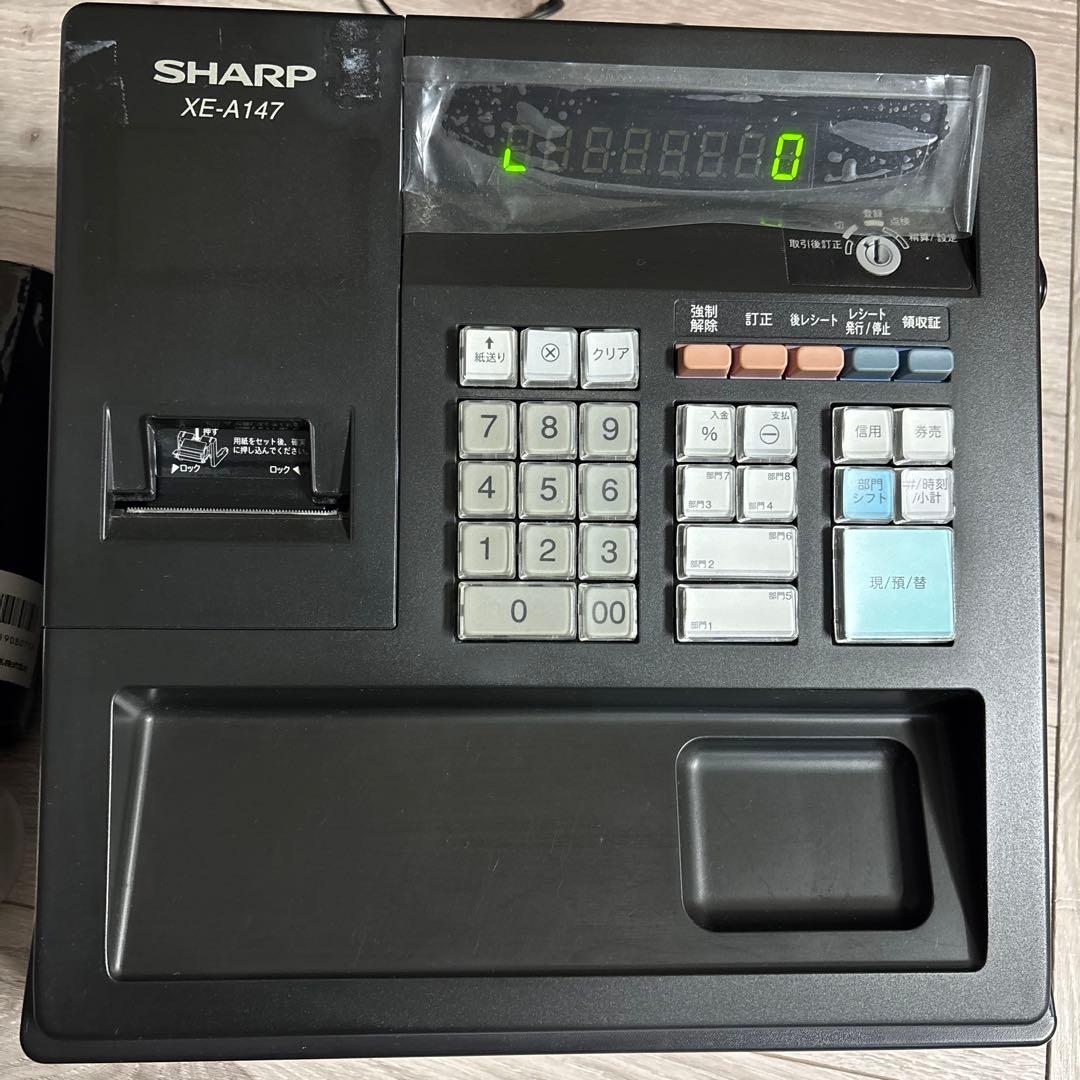 SHARP XE-A147 電子レジスタ シャープ