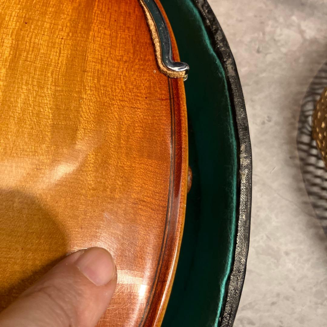 41年前のクレモナ製バイオリン 4/4サイズ マイク端子付き