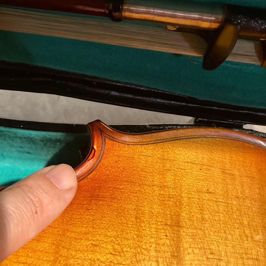 41年前のクレモナ製バイオリン 4/4サイズ マイク端子付き