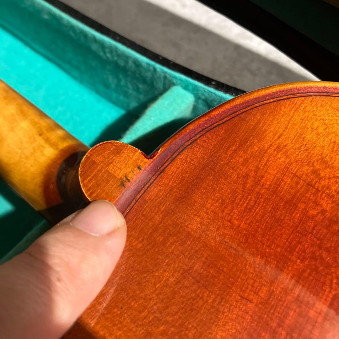 41年前のクレモナ製バイオリン 4/4サイズ マイク端子付き