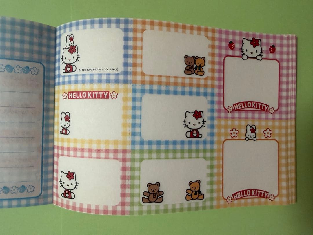 平成レトロ ハローキティ メモ帳 当時物 希少 サンリオ