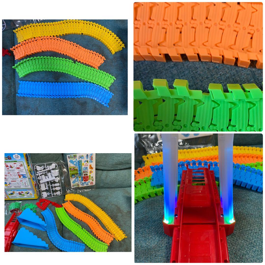 ちびっこバスタヨ　ガレージ　レールカー　9台　tayo