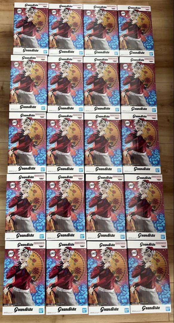 鬼滅の刃 Grandista 童磨 フィギュア　20個セット