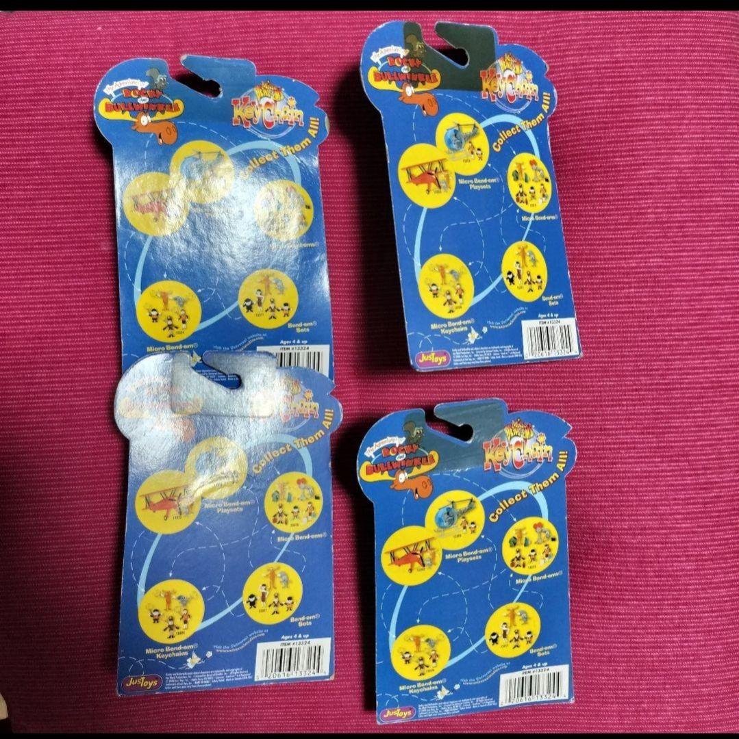 ヴィンテージトイ　ロッキーとブルウィンクルの大冒険　キーホルダー