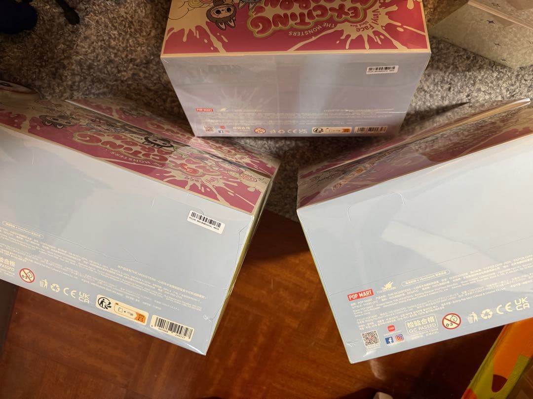 Popmart THE MONSTERS Macaron Labubu 5セット