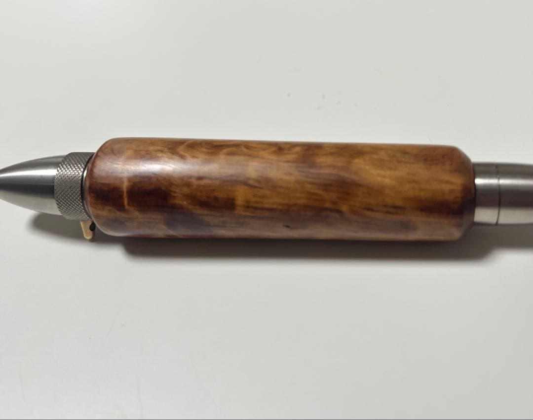 木軸ボールペン　屋久杉　金蘭杢　パトリオット 新春セール