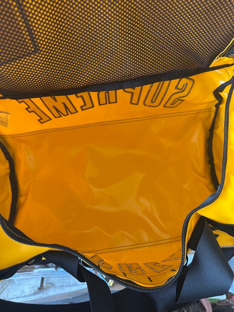 シュプリーム　ノースフェイス　ダッフルバッグ