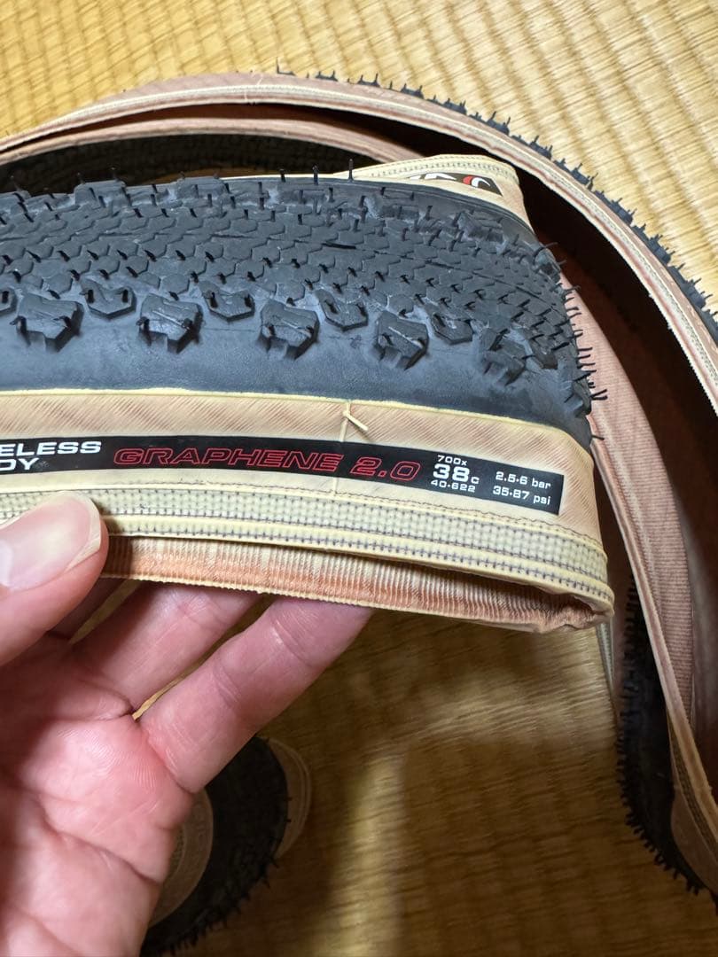 Vittoria Terreno Dry 700×38c チューブレス　新車外し