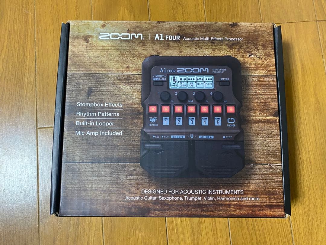 ZOOM A1 FOUR マルチエフェクトプロセッサー